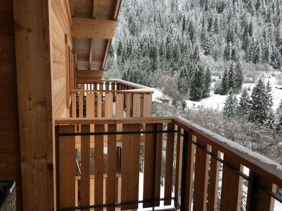 Aparthotel Les 4 Elements Châtel Exterior foto